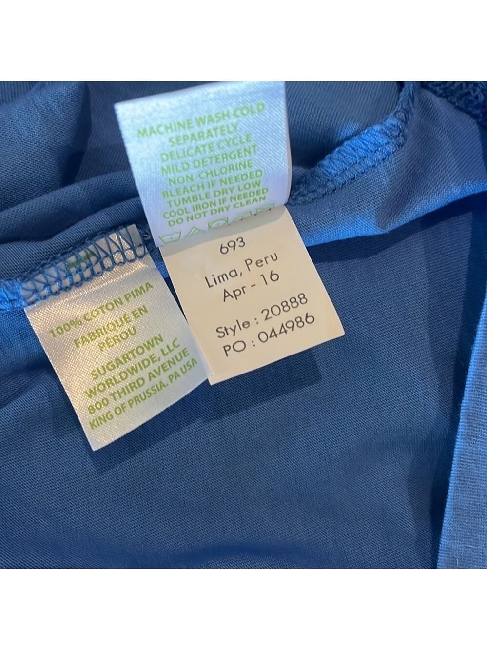 Lilly Pulitzer-Brewster Dress-Blue-size XS-EUC - Picture 8 of 11